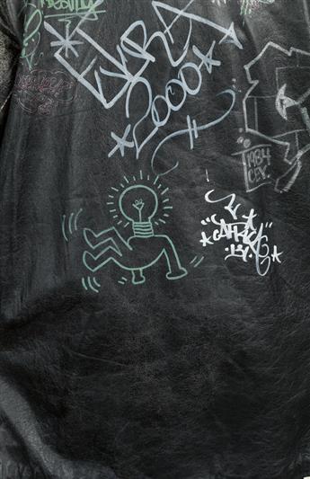 KEITH HARING AND OTHERS Graffiti Jacket.